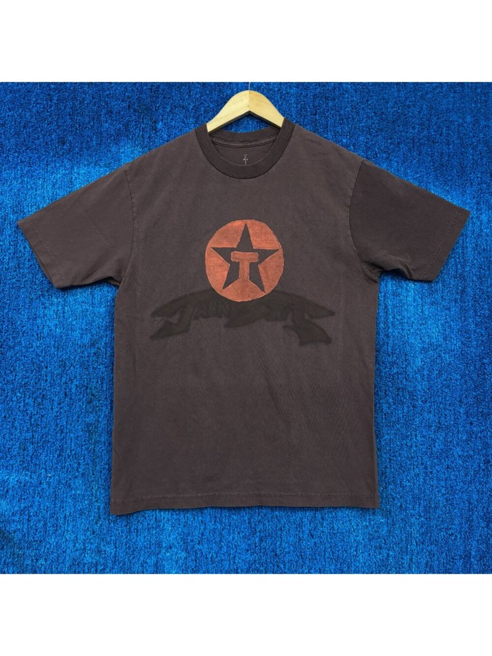 Travis Scott Jack Boys 2 Rap Brown T-Shirt Size Medium